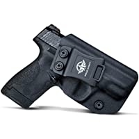 PoLe.Craft Kydex IWB Holster For Smith &amp- Wesson M&amp-P Shield M2.0 9mm 40 S&amp-W-Crimson Trace Laser-Integrated CT Laser…